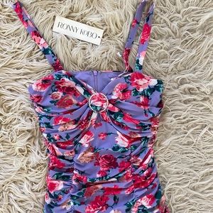 RONNY KOBO FLORAL DRESS